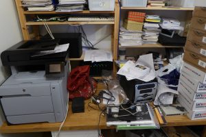 Mess in the office